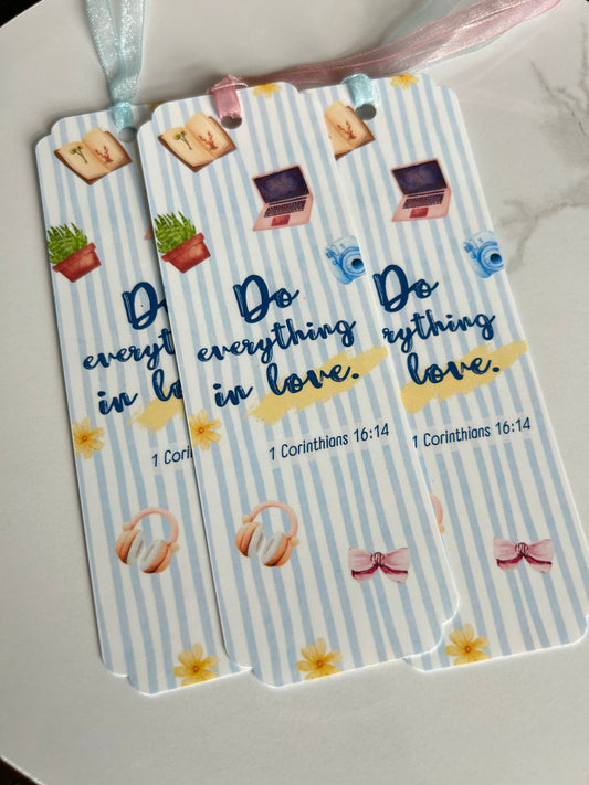 Do Everything in Love| 1 Corinthians 16:14 Bookmark
