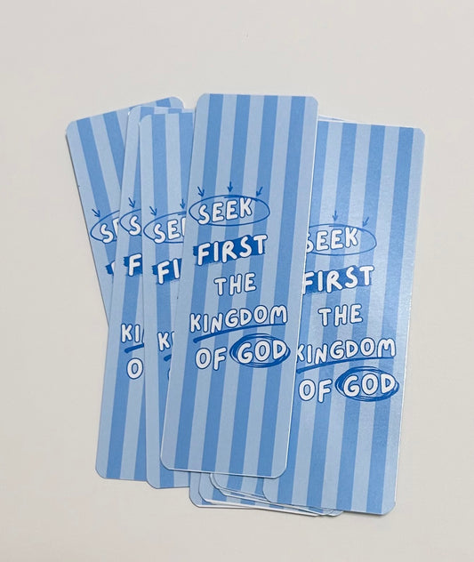 Seek First the Kingdom of God