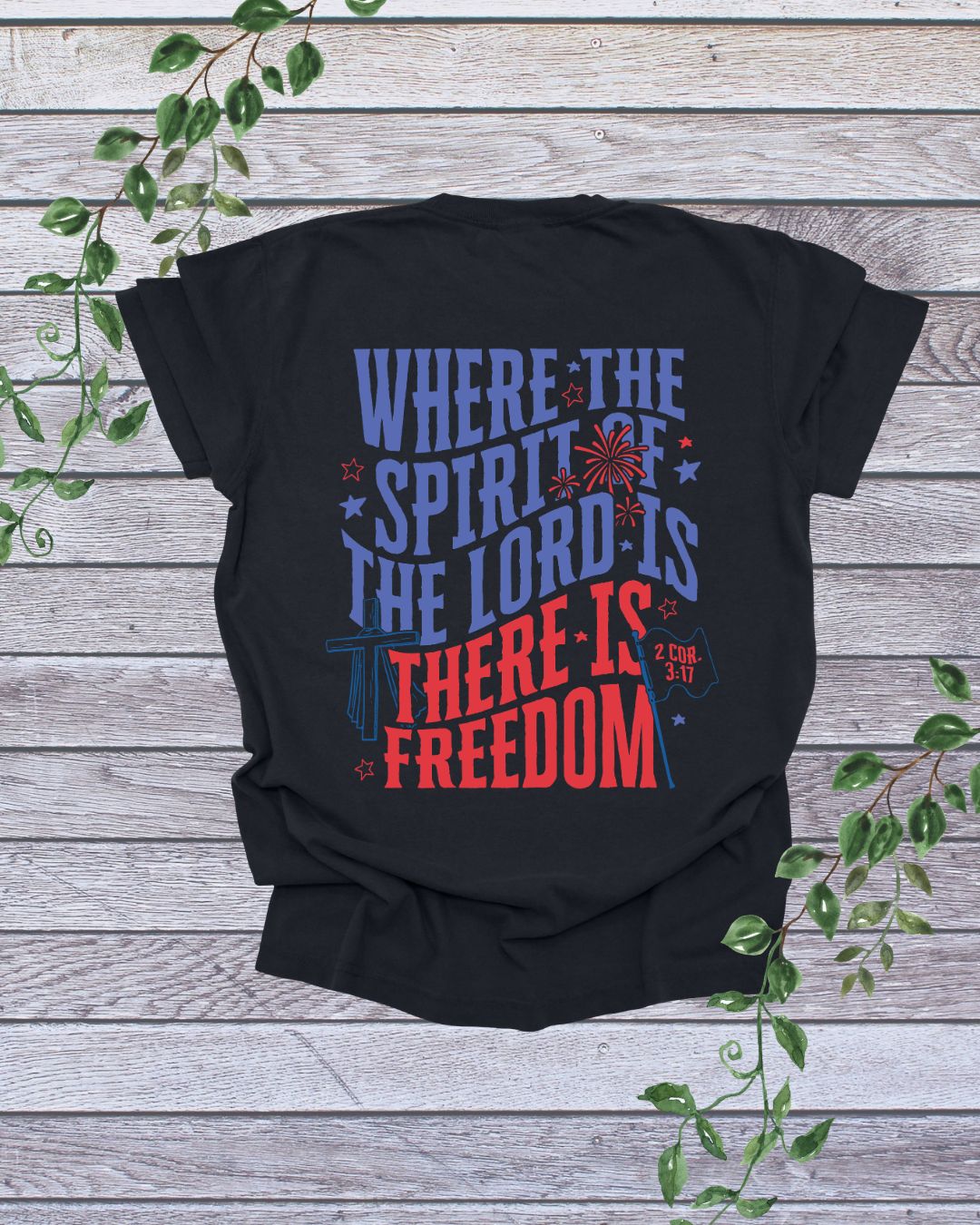 Where the Spirit of the Lord Is Tee| Comfort Colors PREORDER
