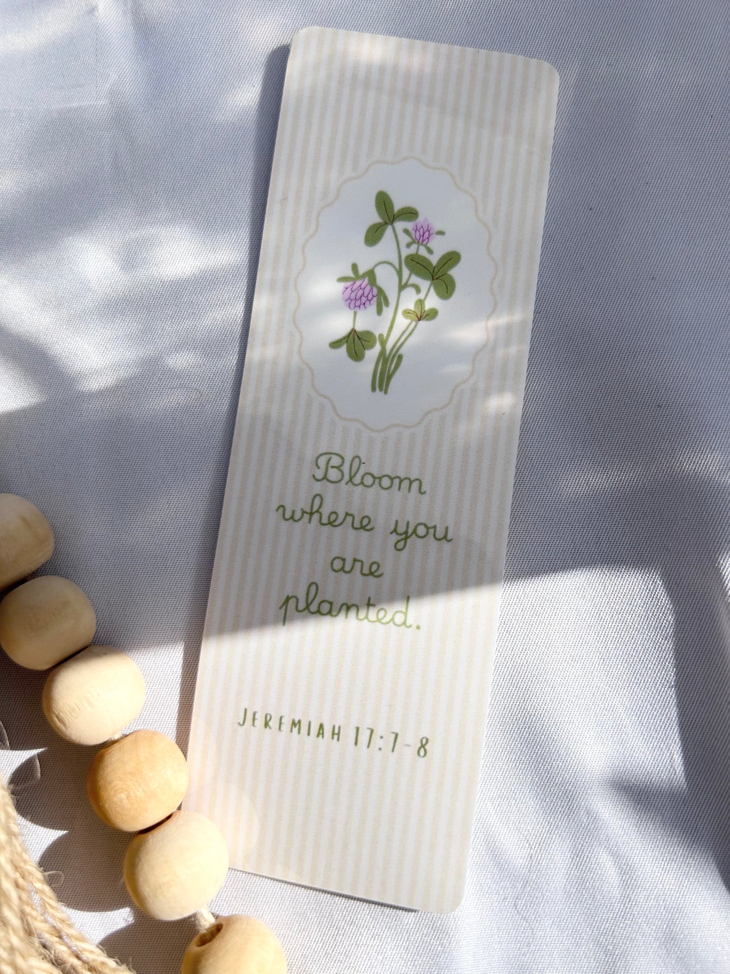 Bloom Where You Are Planted- Jeremiah 17:7-8