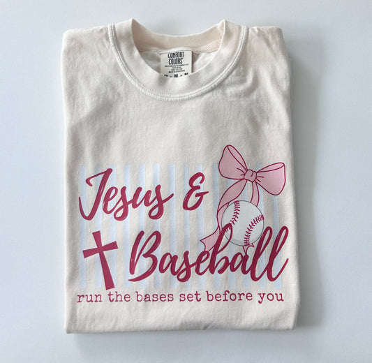 Jesus & Baseball Tee