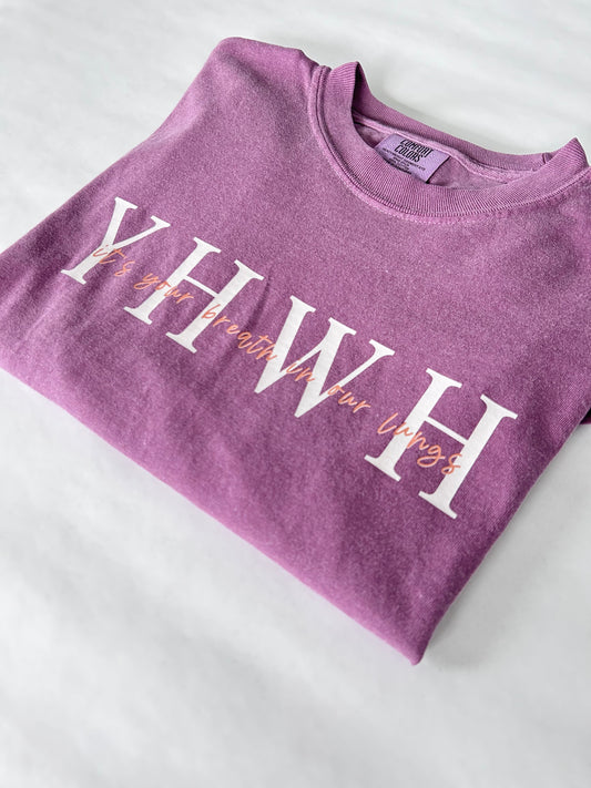 YHWH, "Breath of Life" Tee, Job 33:4