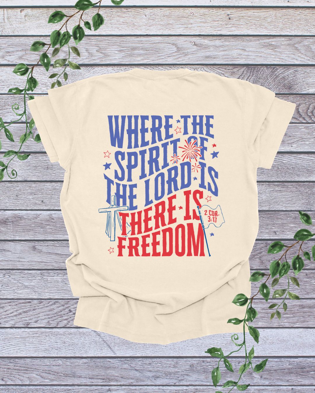 Where the Spirit of the Lord Is Tee| Comfort Colors PREORDER