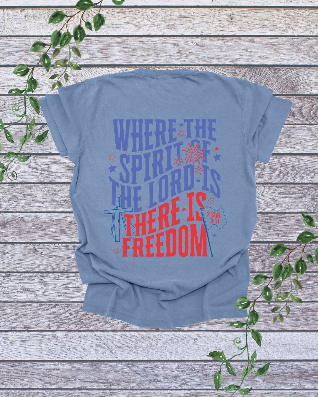 Where the Spirit of the Lord Is Tee| Comfort Colors PREORDER