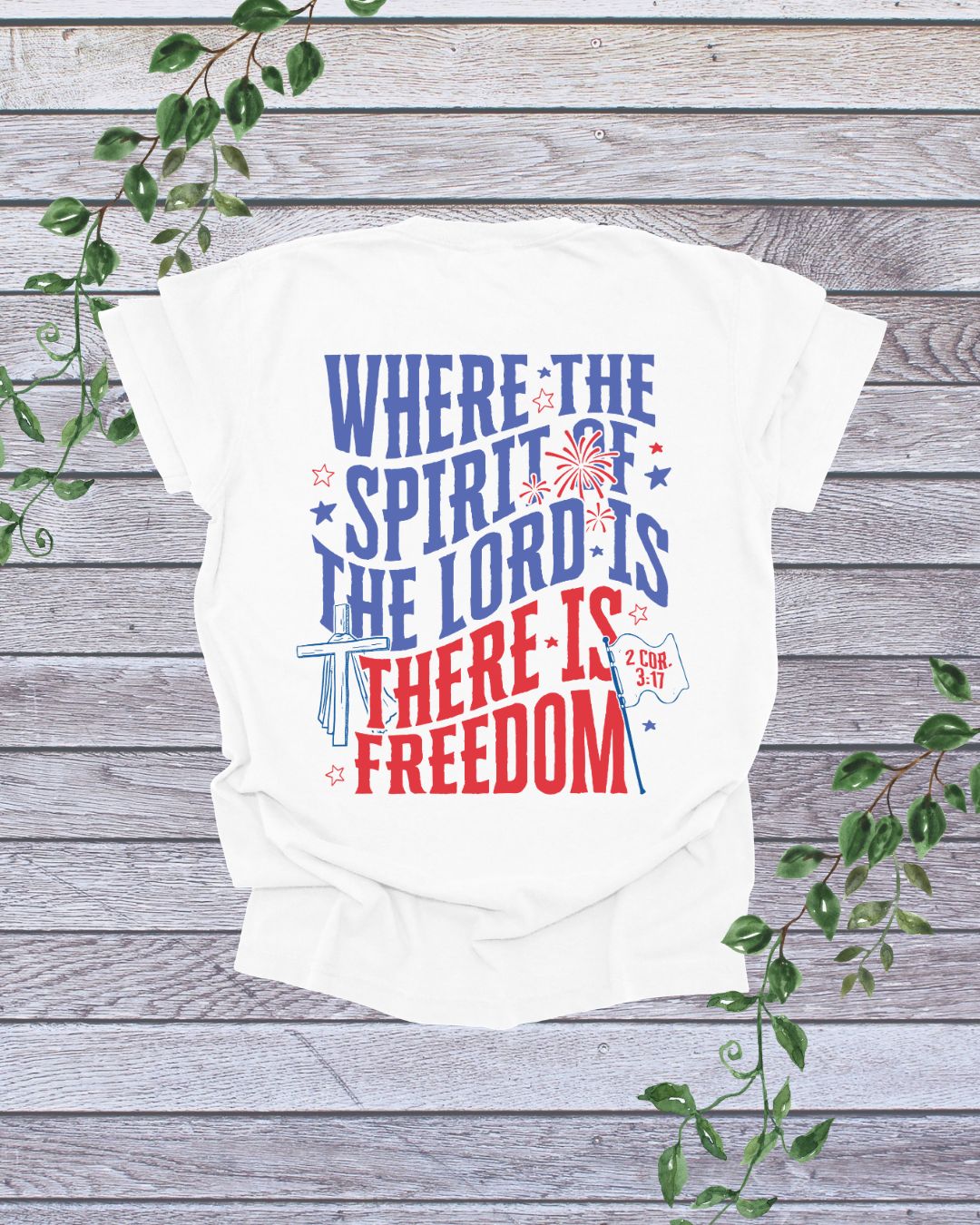 Where the Spirit of the Lord Is Tee| Comfort Colors PREORDER