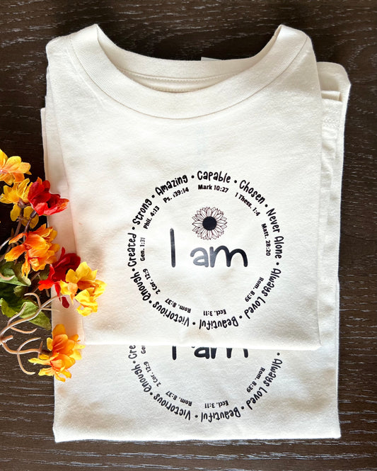 I Am, Youth Affirmations Tee